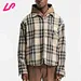 Upgrade your casual look with our oversize plaid jacket. Perfect for layering, this shirt features a timeless plaid design and a comfortable, relaxed fit.
